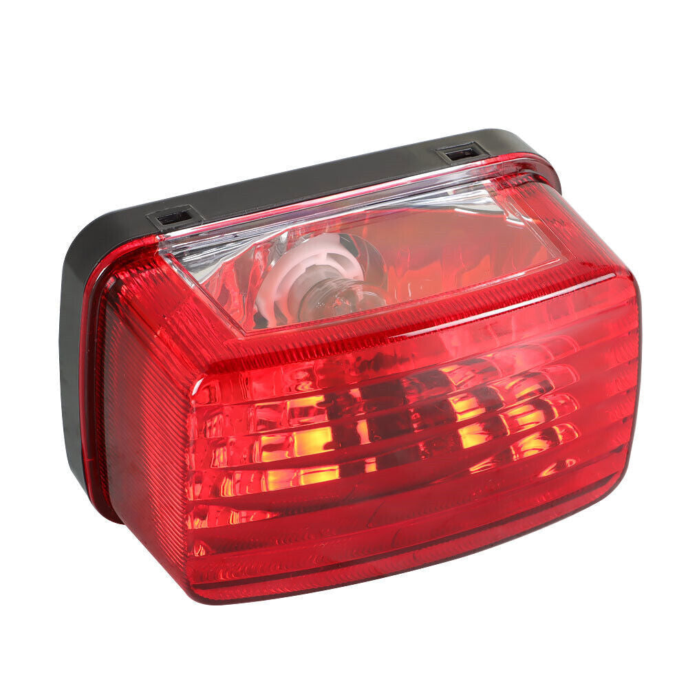 Red LED Lens Tail Light Braking Lamp For Yamaha Rhino 660 YXR660 2004-2007 ATV