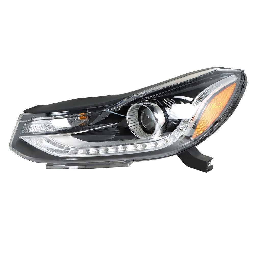 Left Headlight For 2017 2018 2019 Chevy Trax Projector Halogen w/LED DRL