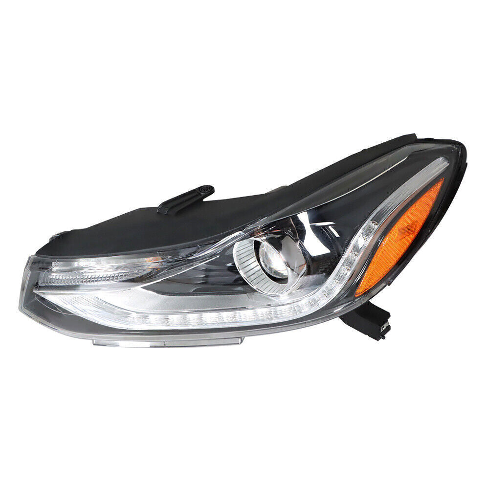 Left Headlight For 2017 2018 2019 Chevy Trax Projector Halogen w/LED DRL