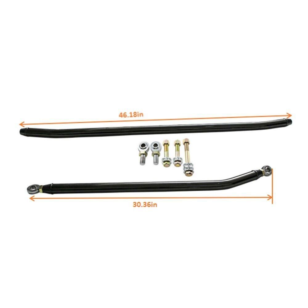 Steering Crossover Kit For 1984-2001 Jeep Cherokee XJ Black 2PC