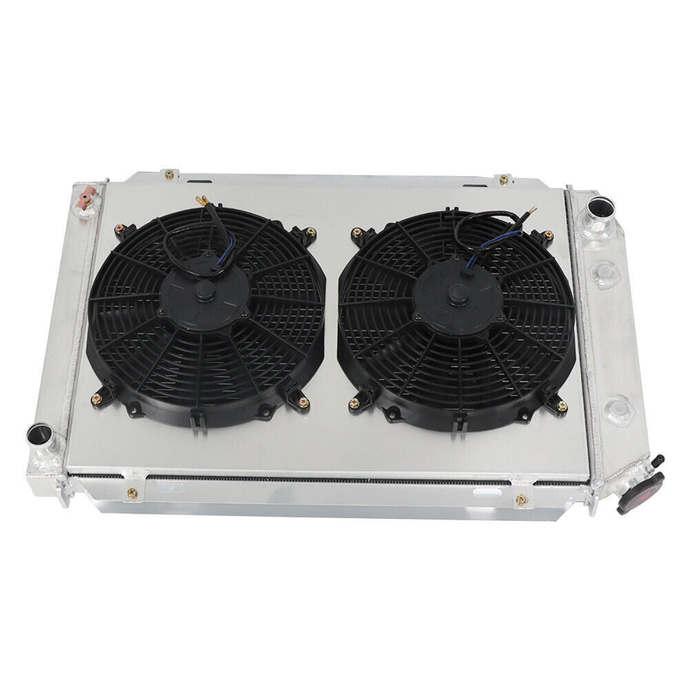 3 Row Radiator+Shroud Fan For 1979-1993 Ford Mustang GT LX SVT Foxbody