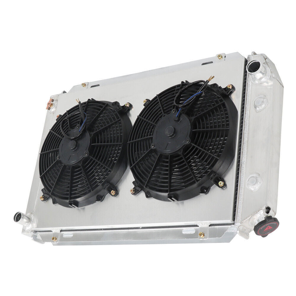 3 Row Radiator+Shroud Fan For 1979-1993 Ford Mustang GT LX SVT Foxbody