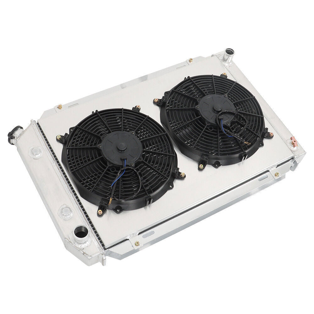 3 Row Radiator+Shroud Fan For 1979-1993 Ford Mustang GT LX SVT Foxbody