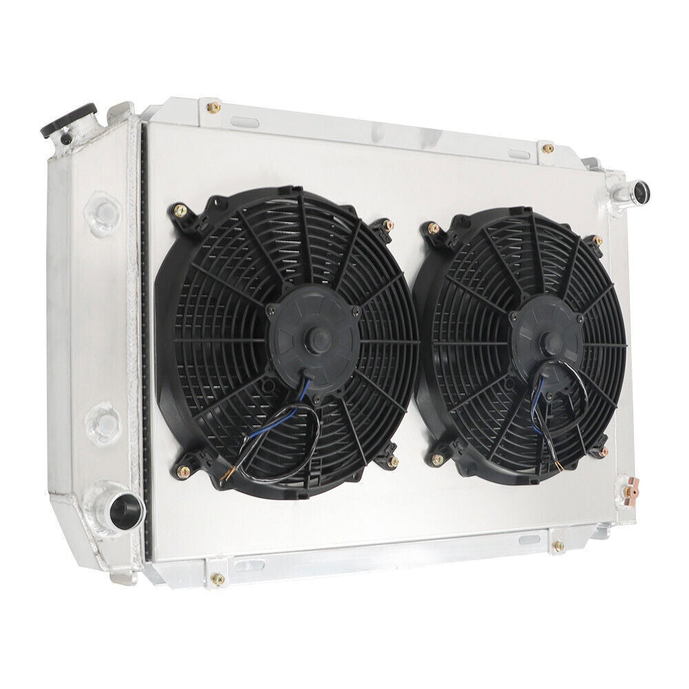3 Row Radiator+Shroud Fan For 1979-1993 Ford Mustang GT LX SVT Foxbody