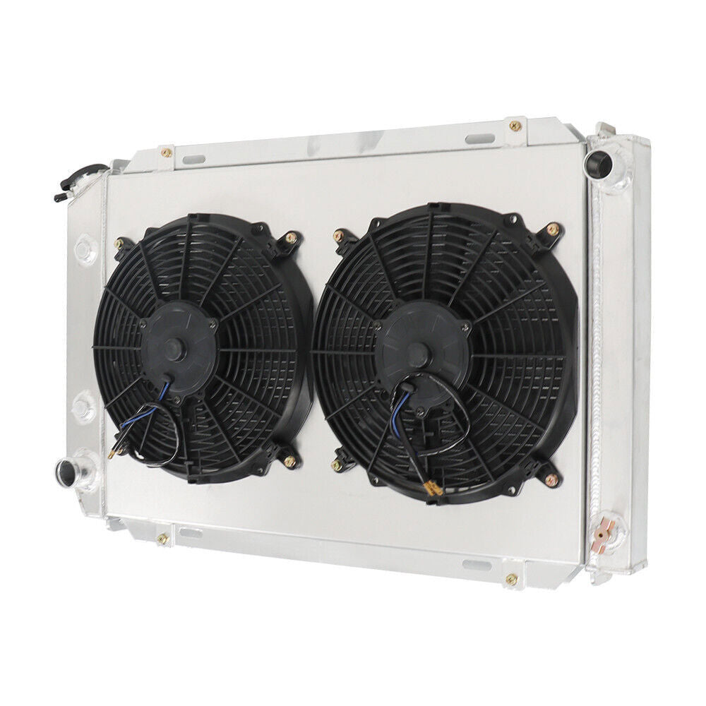 3 Row Radiator+Shroud Fan For 1979-1993 Ford Mustang GT LX SVT Foxbody
