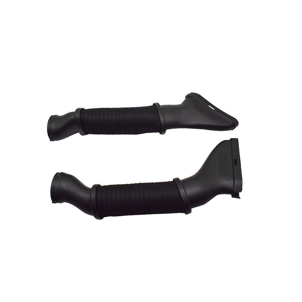 Left &Right Air Intake Hoses For 2012-18 Mercedes W166 GL450 GL550 Black