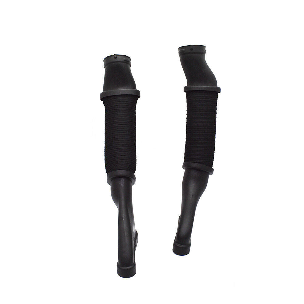 Left &Right Air Intake Hoses For 2012-18 Mercedes W166 GL450 GL550 Black