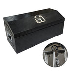 Black Heavy Duty Pickup Truck Tool Box Bed RV Trailer Storage w/ Key