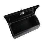 Black Heavy Duty Pickup Truck Tool Box Bed RV Trailer Storage w/ Key