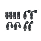 8AN 20FT PTFE fuel line hose kit, E85 stainless steel nylon braided hose