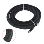 8AN 20FT PTFE fuel line hose kit, E85 stainless steel nylon braided hose