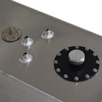 15 Gallon/57l Racing/Drift Fuel Cell Gas Tank+Cap+Level Sender Aluminum