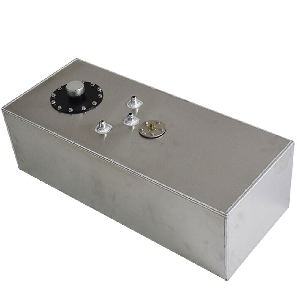 15 Gallon/57l Racing/Drift Fuel Cell Gas Tank+Cap+Level Sender Aluminum