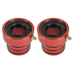 2Pcs Front Axle Tube Seal Pair For Jeep ZJ MJ JK TJ XJ 30/44 Red