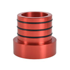 2Pcs Front Axle Tube Seal Pair For Jeep ZJ MJ JK TJ XJ 30/44 Red