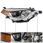Right Side Headlights Assembly For 2014-2016 Toyota Corolla LED Headlamp
