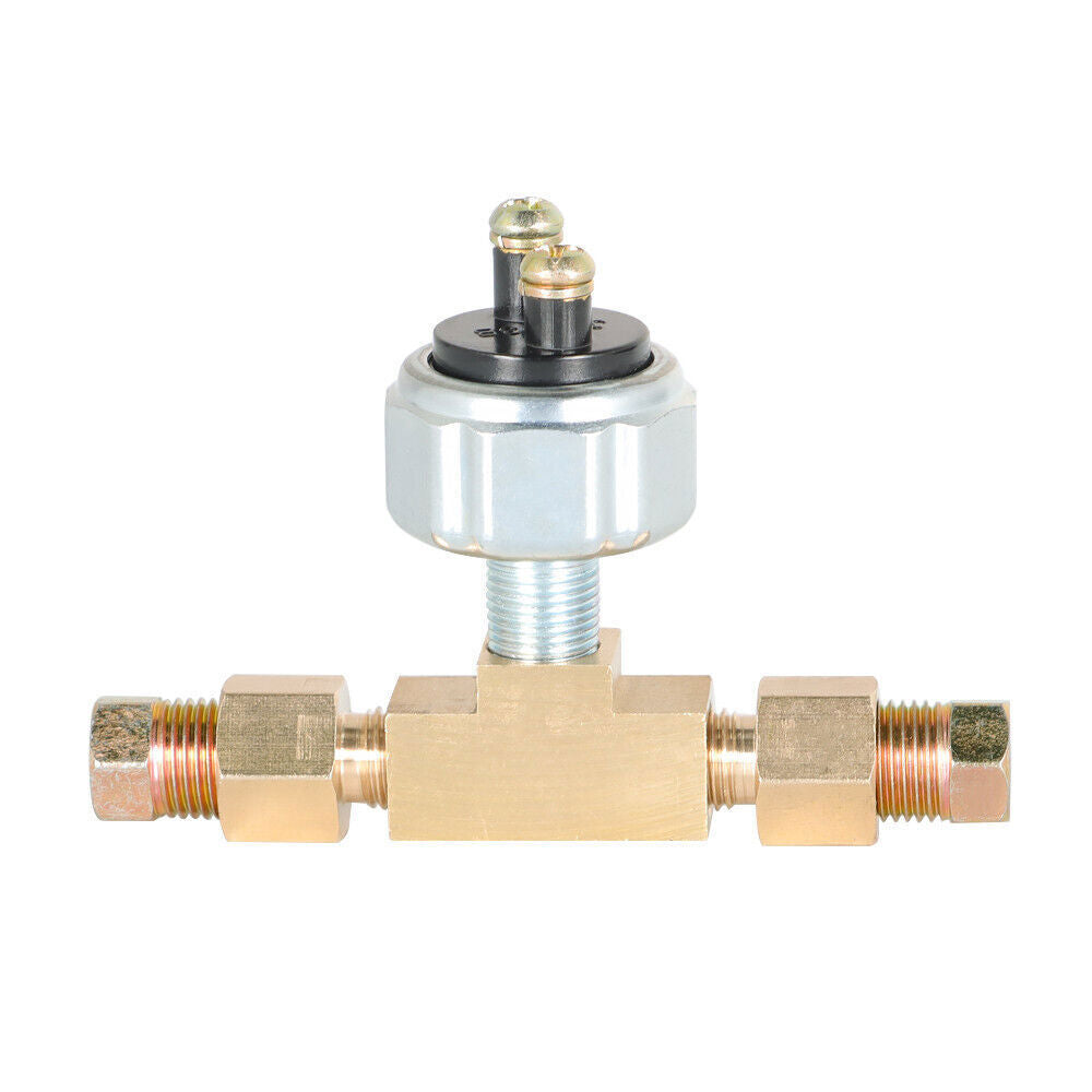 Hydraulic Brake Light Switch In Line Universal ABS Metal Low Pressure