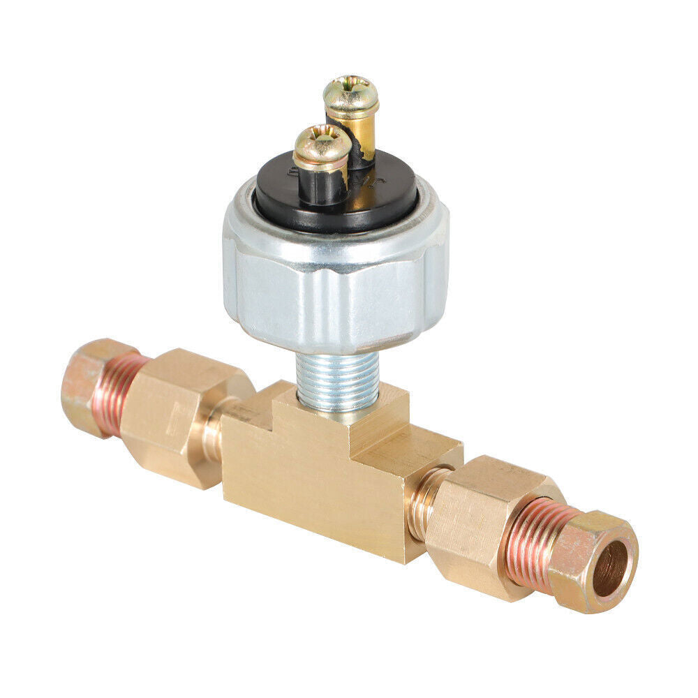 Hydraulic Brake Light Switch In Line Universal ABS Metal Low Pressure