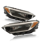 Left Headlight For 2019-2023 Volkswagen Jetta Projector LED w/DRL Clear
