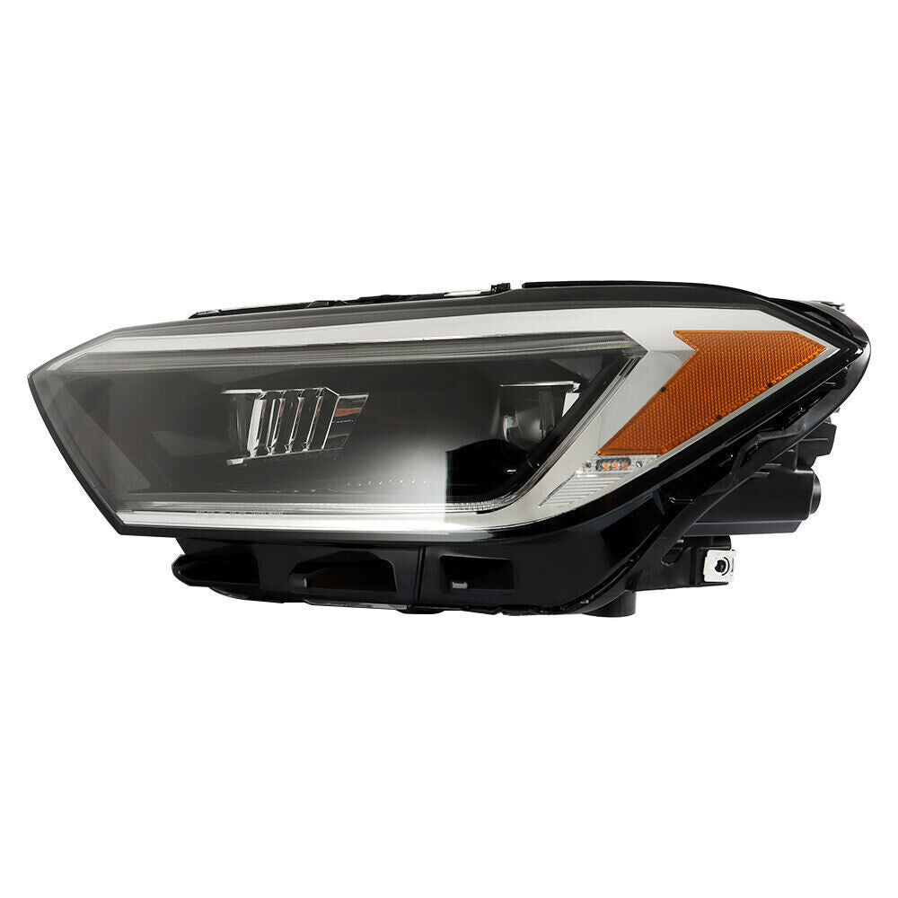 Left Headlight For 2019-2023 Volkswagen Jetta Projector LED w/DRL Clear