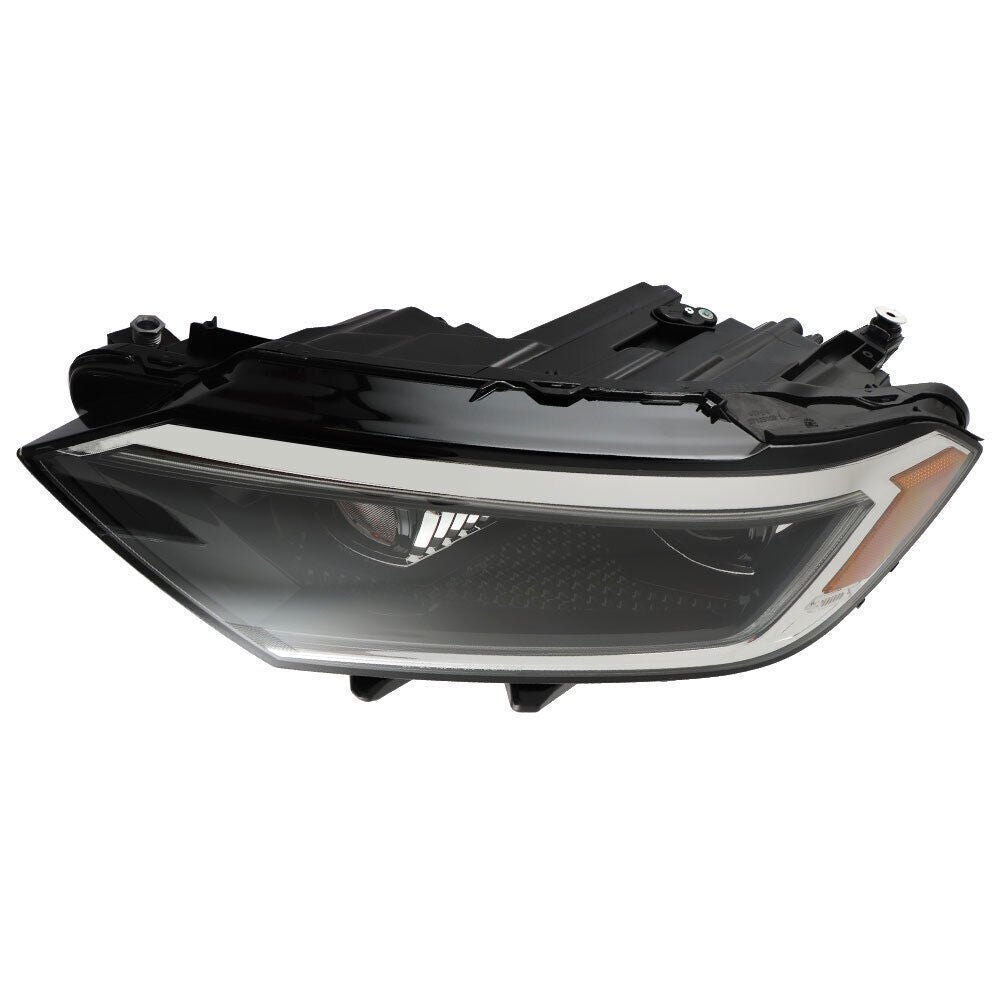 Left Headlight For 2019-2023 Volkswagen Jetta Projector LED w/DRL Clear