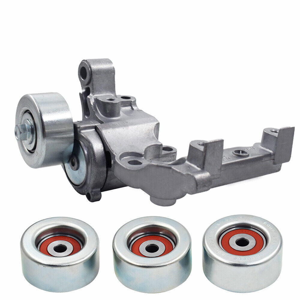 Drive Belt Tensioner & Idler Pulley Kit For 03-09 Toyota 4Runner V6 4.0L