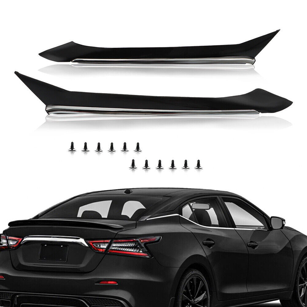 Rear Right & Left Side Pillar Molding Trim For 2016-2021 NISSAN MAXIMA