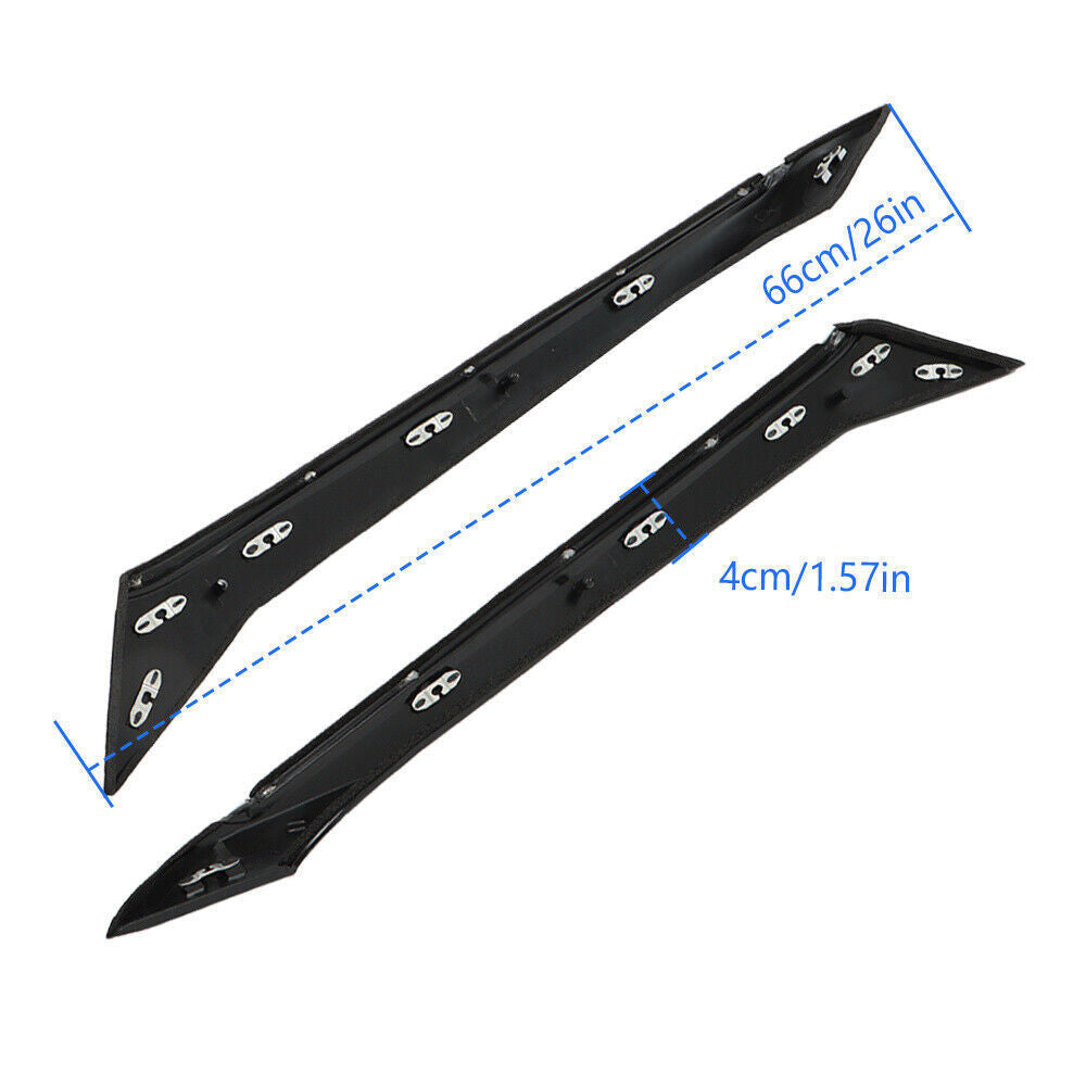 Rear Right & Left Side Pillar Molding Trim For 2016-2021 NISSAN MAXIMA