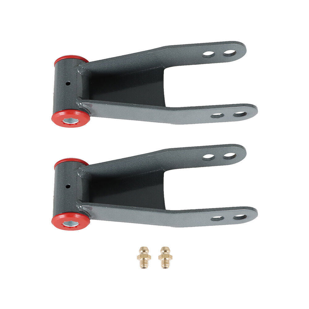 2" Rear Lowering Drop Shackles Kit For 1997-2003 Ford F-150 2WD 4WD 2PCS