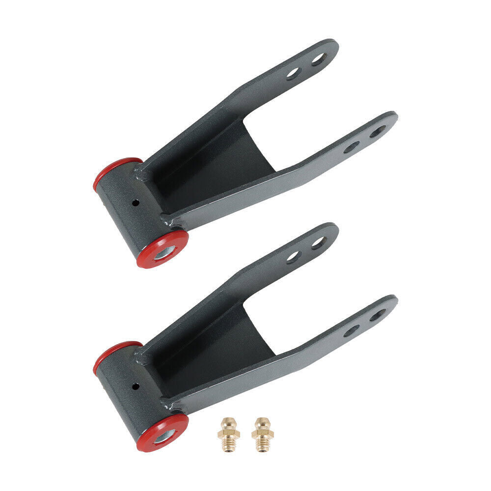 2" Rear Lowering Drop Shackles Kit For 1997-2003 Ford F-150 2WD 4WD 2PCS