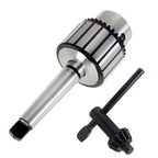 5/8" Capacity Heavy Drill Chuck With K32 Chuck Key & MT2 Shank 2 Morse Taper"