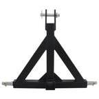 3 Point 2'' Trailer Receiver Hitch Tow Drawbar Category 1 Tractor Adapter