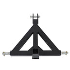 3 Point 2'' Trailer Receiver Hitch Tow Drawbar Category 1 Tractor Adapter