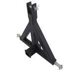 3 Point 2'' Trailer Receiver Hitch Tow Drawbar Category 1 Tractor Adapter