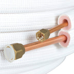 50 Feet Install Kit For Mini Split Heat Pump Systems 1/4"-3/8" Dia. Pipe New