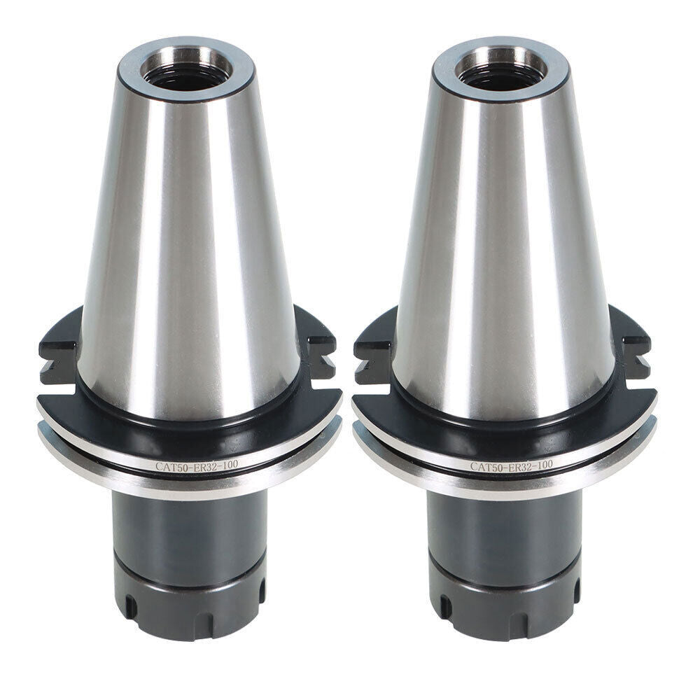 CAT50-ER32 COLLET CHUCK 4" Gage Length 4 CHUCKS Tool Holder Set