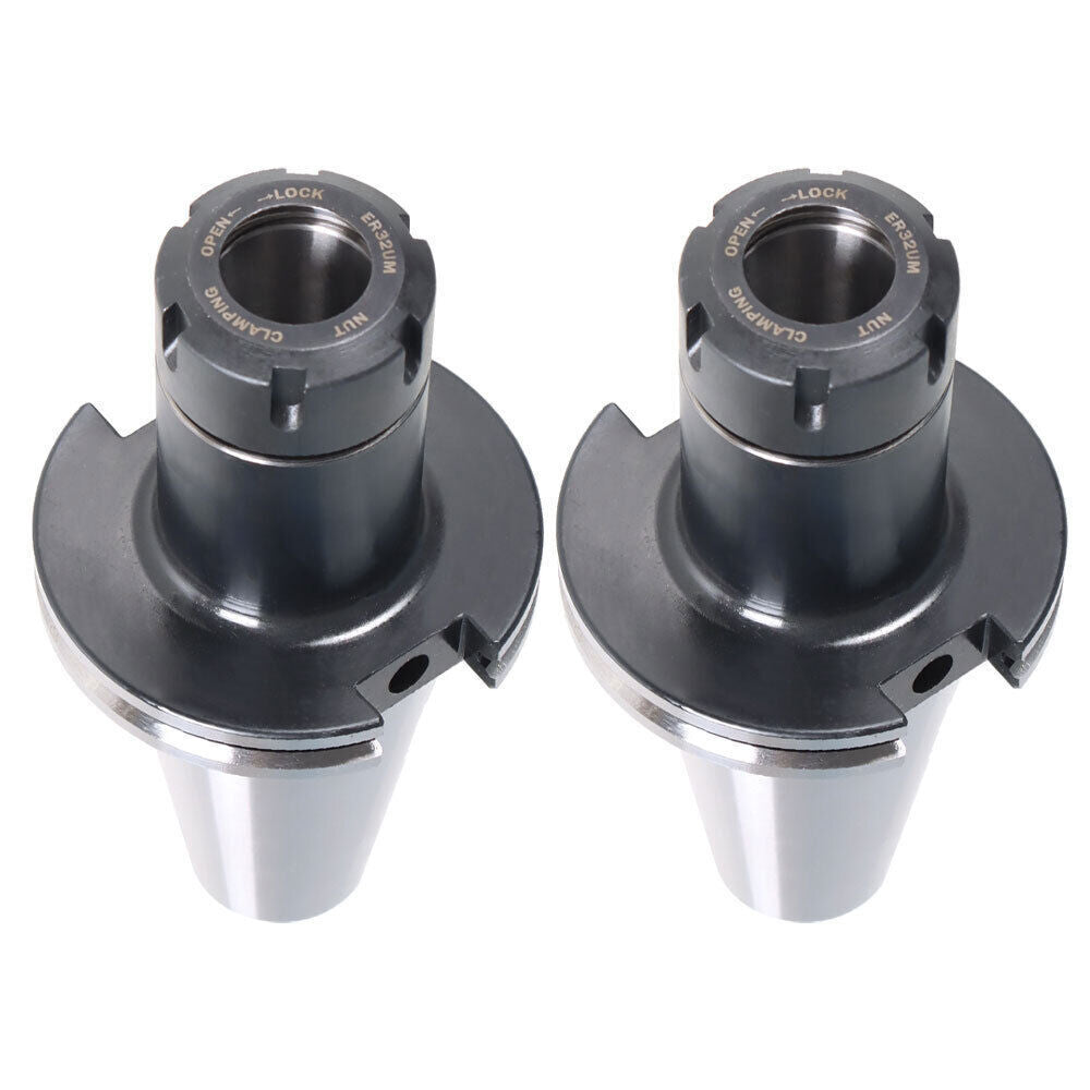 CAT50-ER32 COLLET CHUCK 4" Gage Length 4 CHUCKS Tool Holder Set