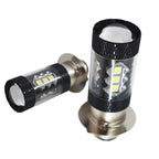 2PCS 80W LED Super White Head Light Bulbs For Honda TRX 250 300 400 450 700 USA