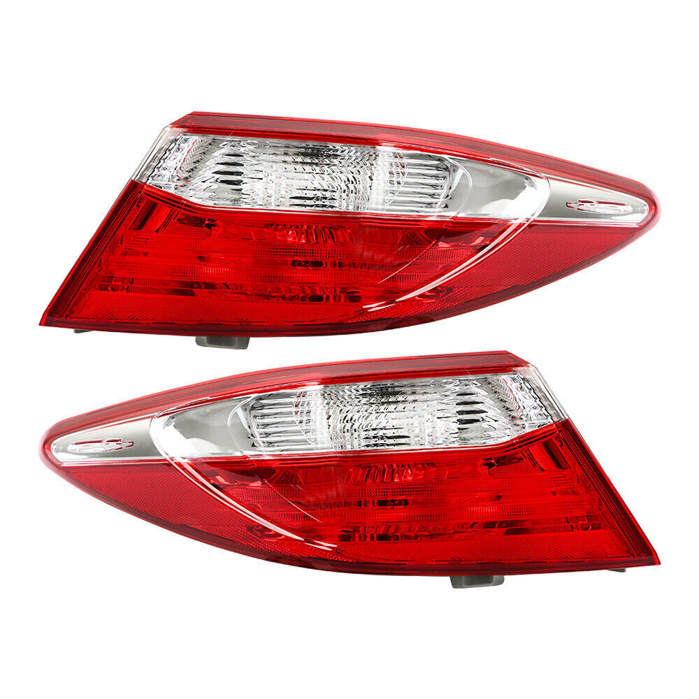 A Pair Outer Tail Lights Left+Right Side For 2015 2016 2017 Toyota Camry Halogen