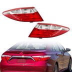 A Pair Outer Tail Lights Left+Right Side For 2015 2016 2017 Toyota Camry Halogen
