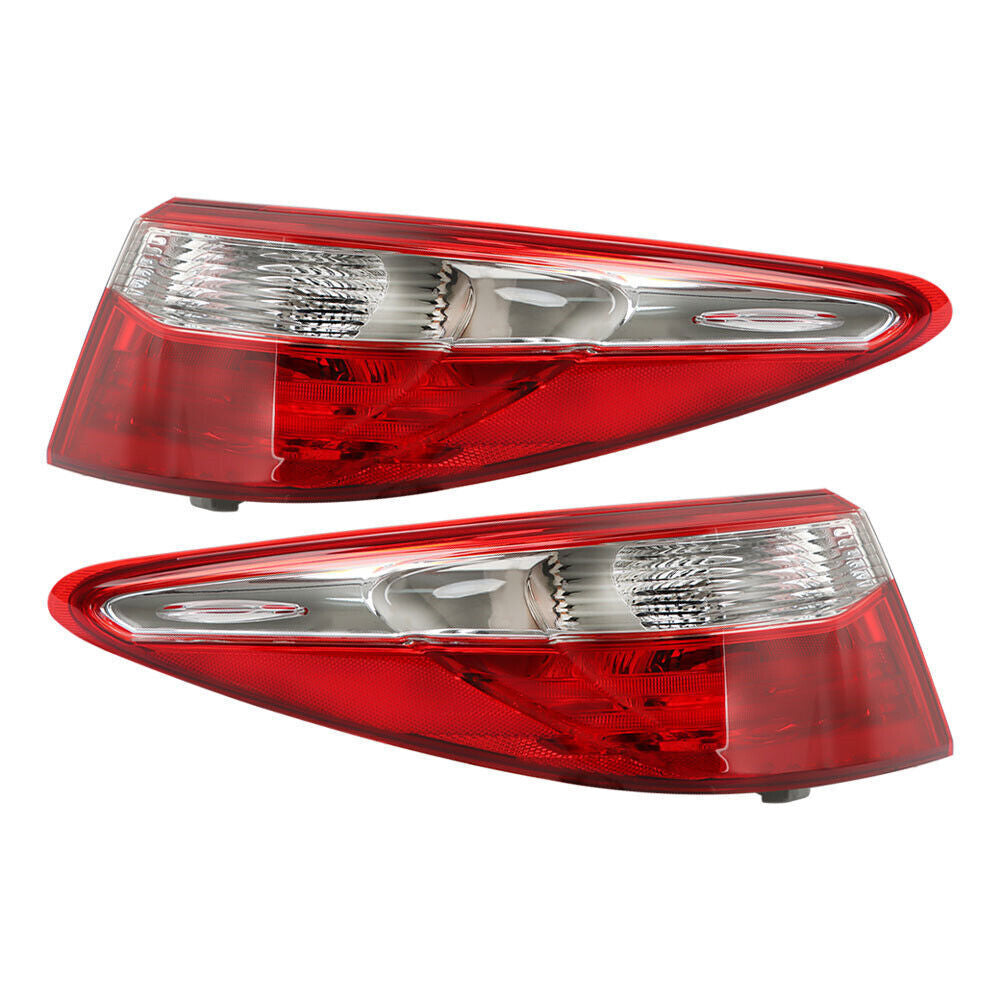 A Pair Outer Tail Lights Left+Right Side For 2015 2016 2017 Toyota Camry Halogen