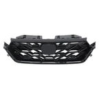 Front Upper Grille For 23-2024 Honda CRV CR-V Sport Hybrid Glossy Black