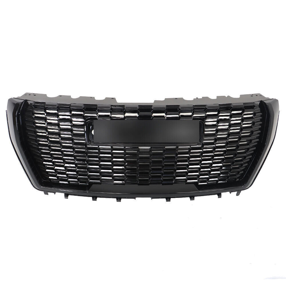 Fron Upper Grille For 2021 2022 Gmc Yukon XL Denali Black Grill 84835783