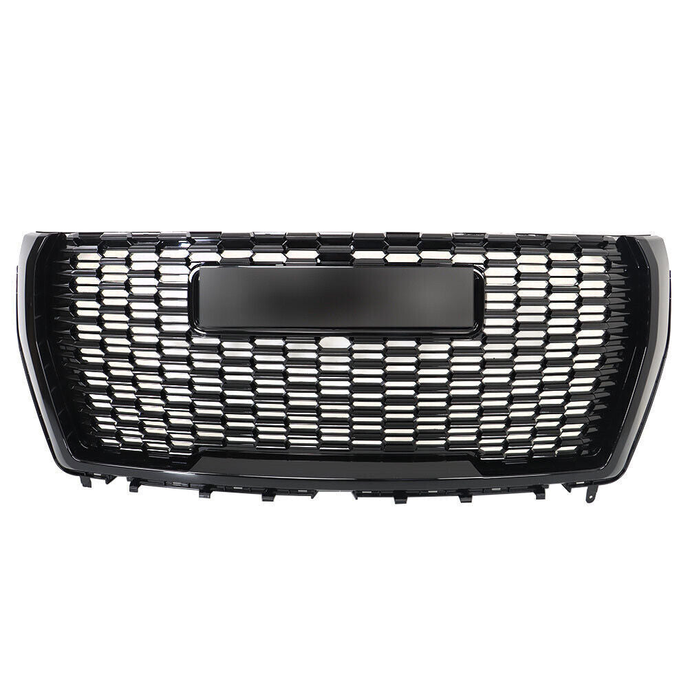 Fron Upper Grille For 2021 2022 Gmc Yukon XL Denali Black Grill 84835783