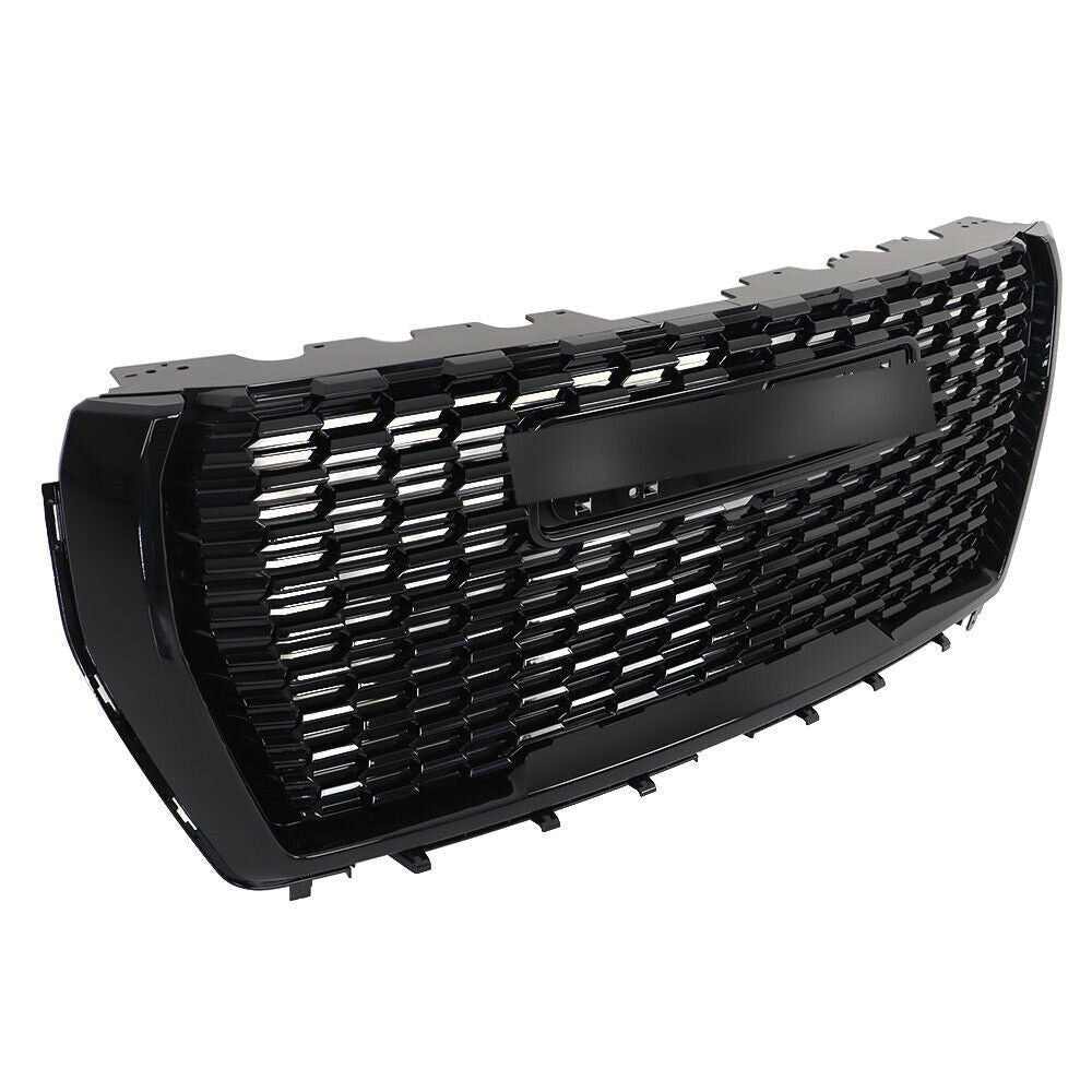 Fron Upper Grille For 2021 2022 Gmc Yukon XL Denali Black Grill 84835783