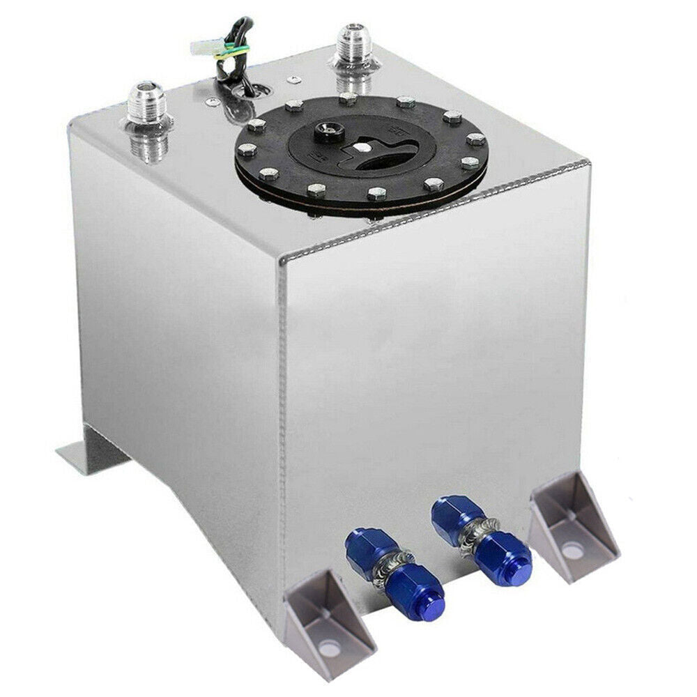 2.5 Gallon / 10L Fuel Cell Tank Aluminum Racing Drift W/ Level Sender