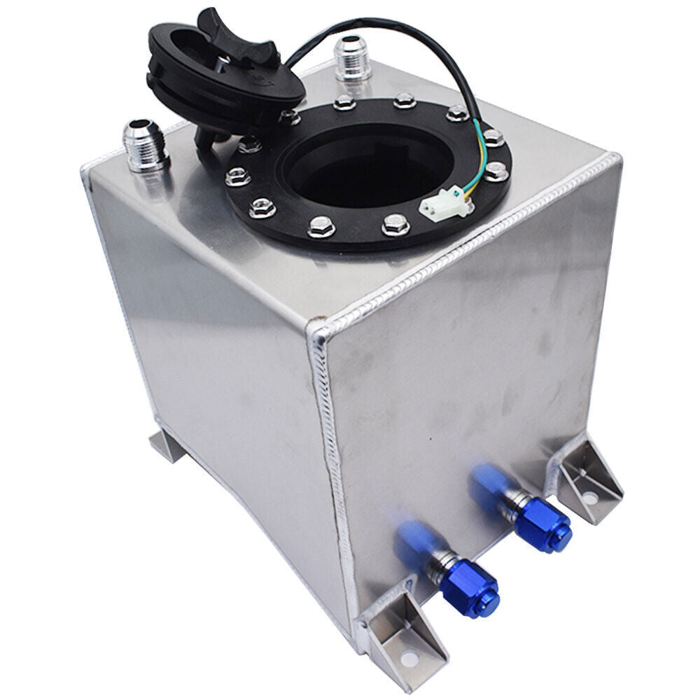 2.5 Gallon / 10L Fuel Cell Tank Aluminum Racing Drift W/ Level Sender