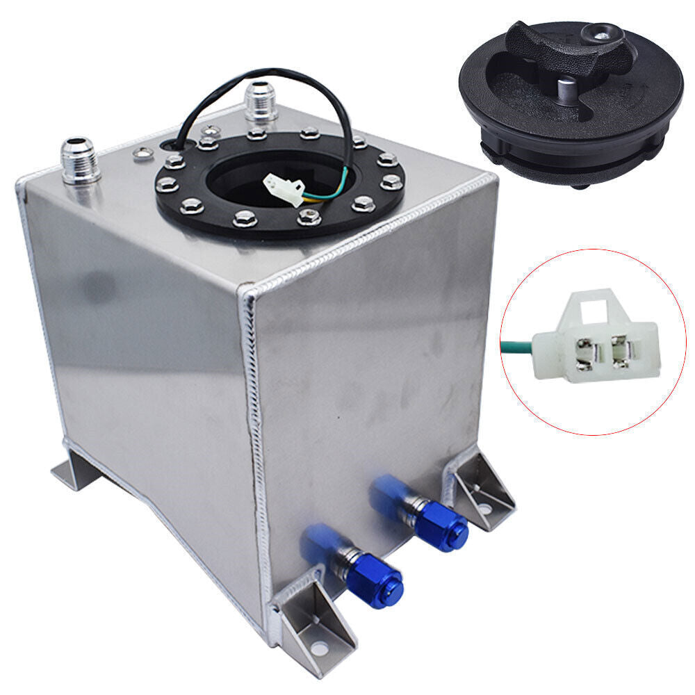2.5 Gallon / 10L Fuel Cell Tank Aluminum Racing Drift W/ Level Sender
