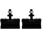 2 × AXA #1 250-101 XL Turning And Facing Holder Quick Change Tool Post For Lathe
