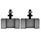 2 × AXA #1 250-101 XL Turning And Facing Holder Quick Change Tool Post For Lathe